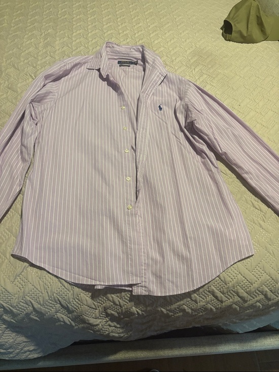 Ralph Lauren Other - Ralph Lauren Light Purple Stripe Button-Down Shirt